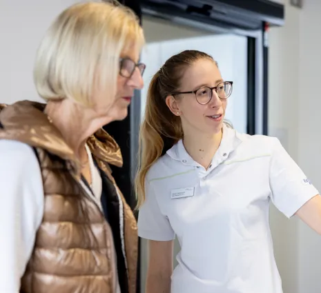 Hilfestellung in der Therapie