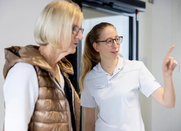Hilfestellung in der Therapie