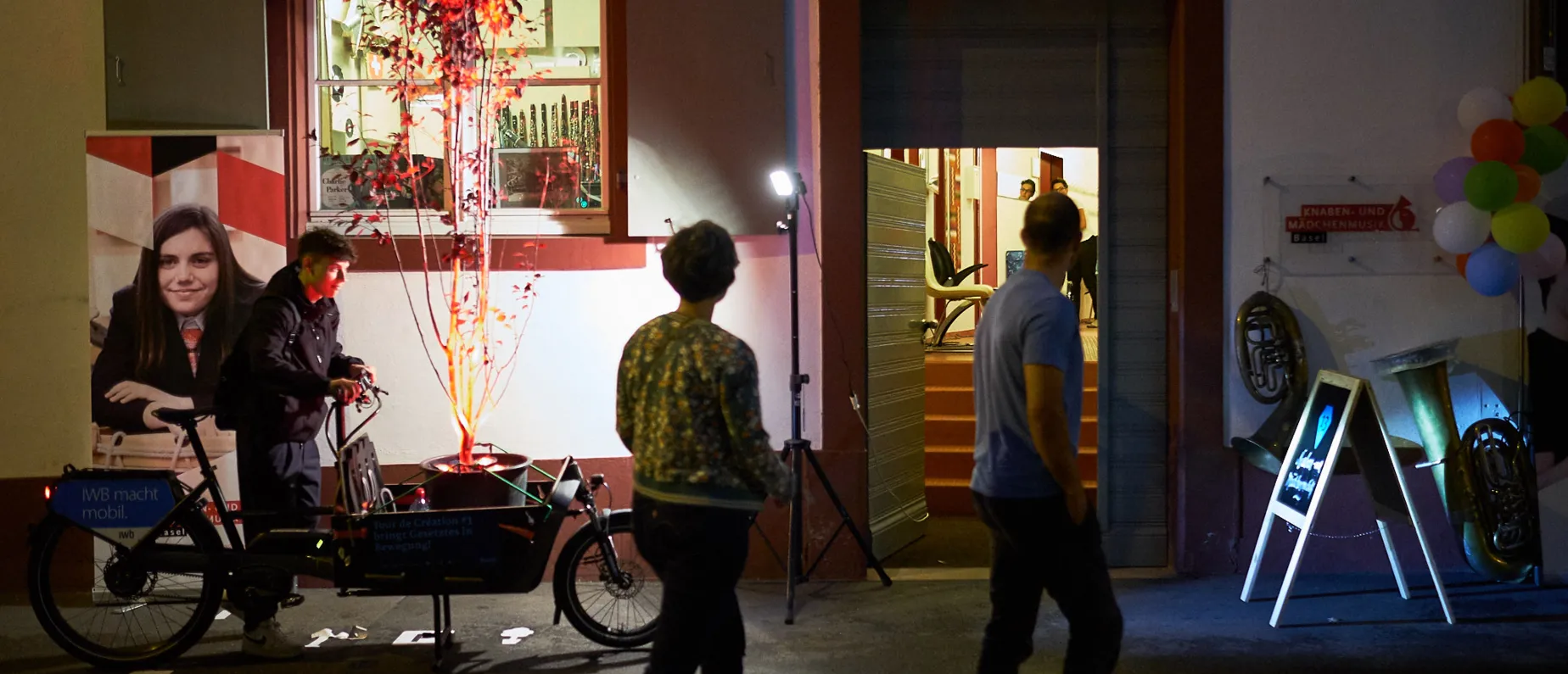 Tour de Création #3 im September 2018 in der Kleinbasler Altstadt