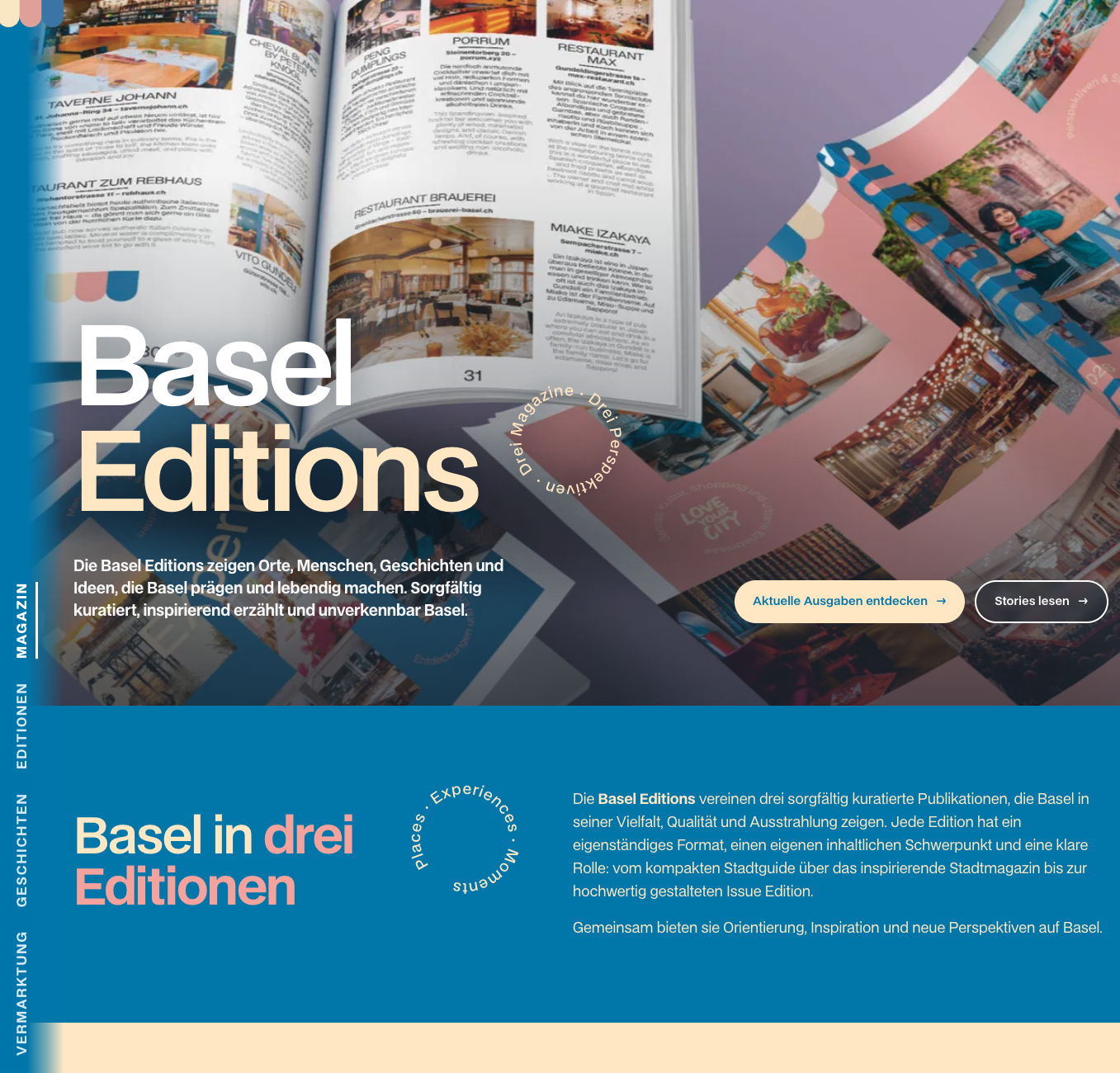 Basel Editions: Wie aus drei Printmagazinen mit KI-Support ein digitaler Auftritt wurde