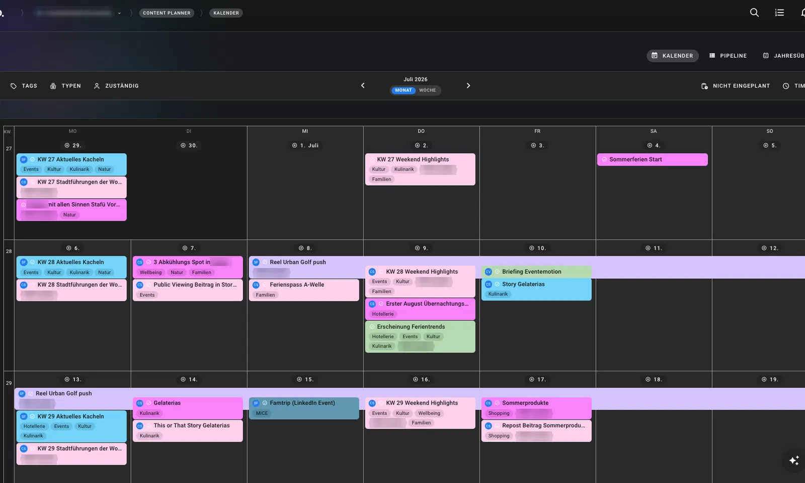 Neues Feature: Der Content Planer – von der Idee bis zur Veröffentlichung