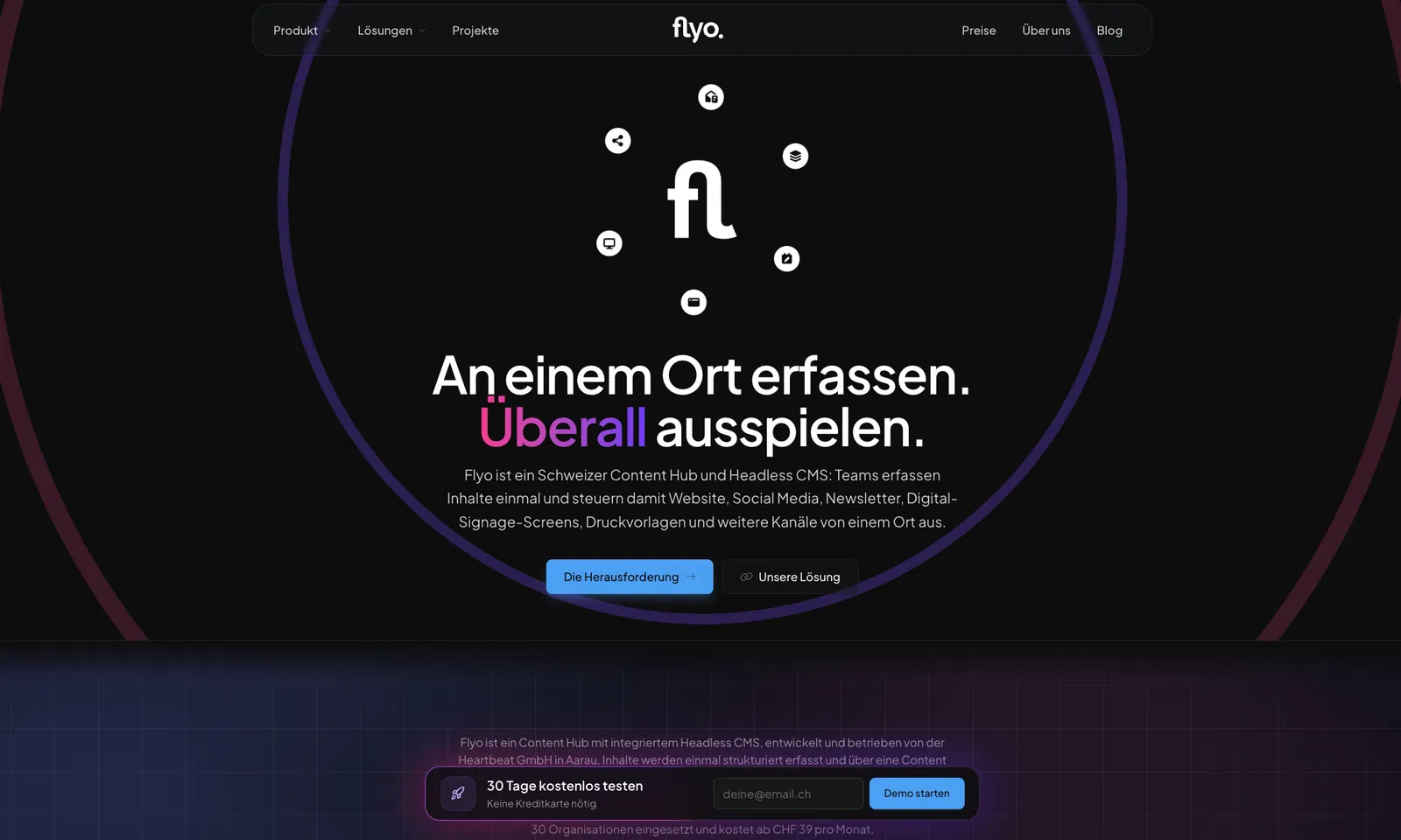 flyo.ch zeigt sich neu: eine Website, die zum Produkt passt 🎉