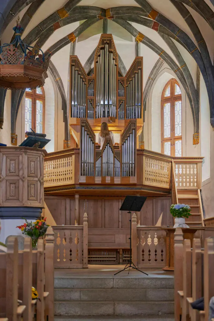Schatzkammer St. Theodul Führung durch Kirche und Freskenraum