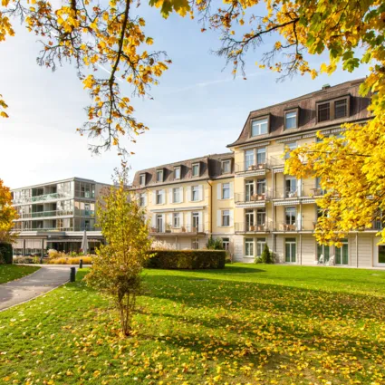 Park-Hotel im Herbst