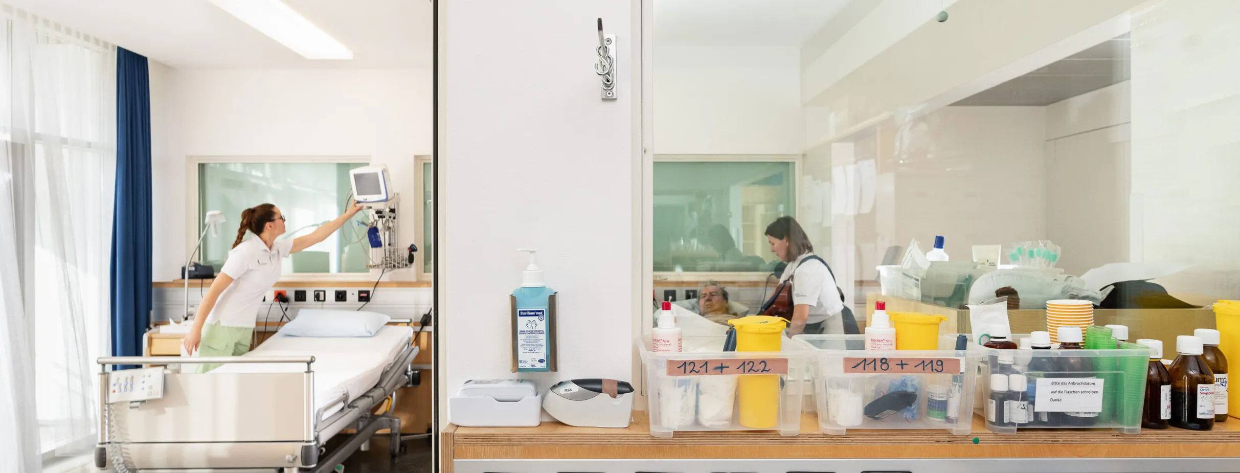 Stationäre Anmeldung