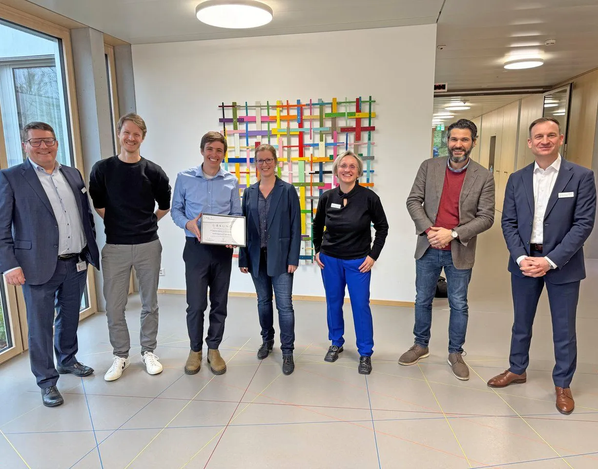 Forschungspreis bei der Reha Rheinfelden