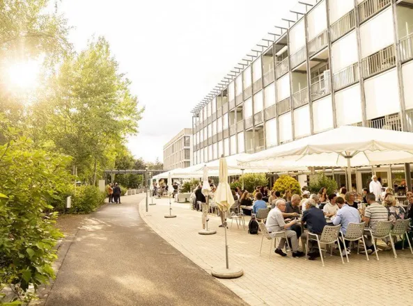 Terrasse des Restaurant Salis