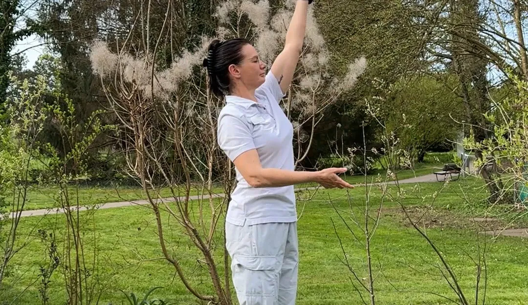 Resilienzübungen im Park