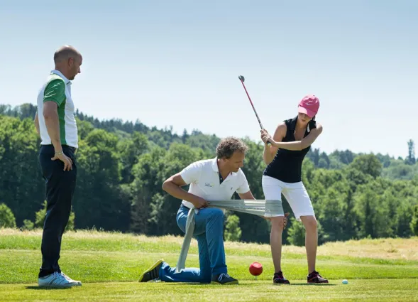 Golf-Workshop Gleichgewichtübung