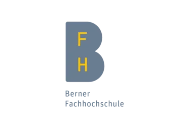 Logo der Berner Fachhochschule mit den Buchstaben B, F und H in Grau und Gelb.