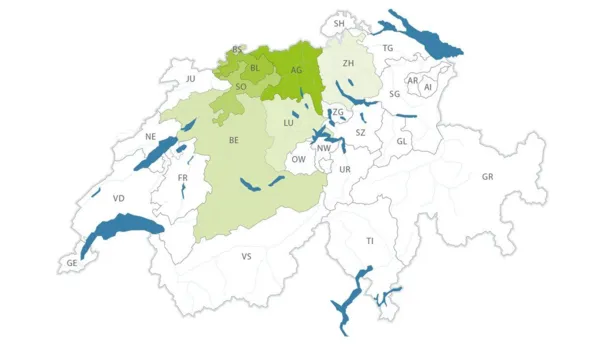 Herkunft der Patientinnen und Patienten
