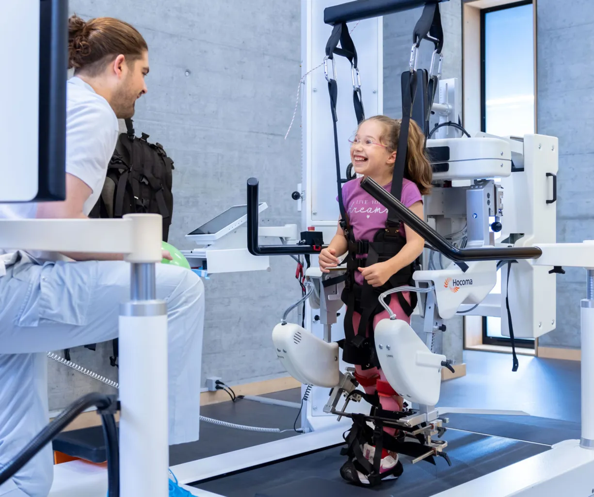 Lokomotionstherapie mit dem Lokomat® Pro (Hocoma)