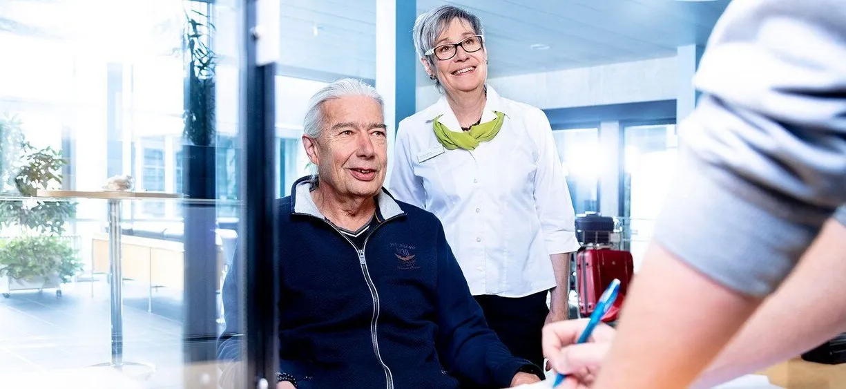 Patientenaufnahme Reha Rheinfelden