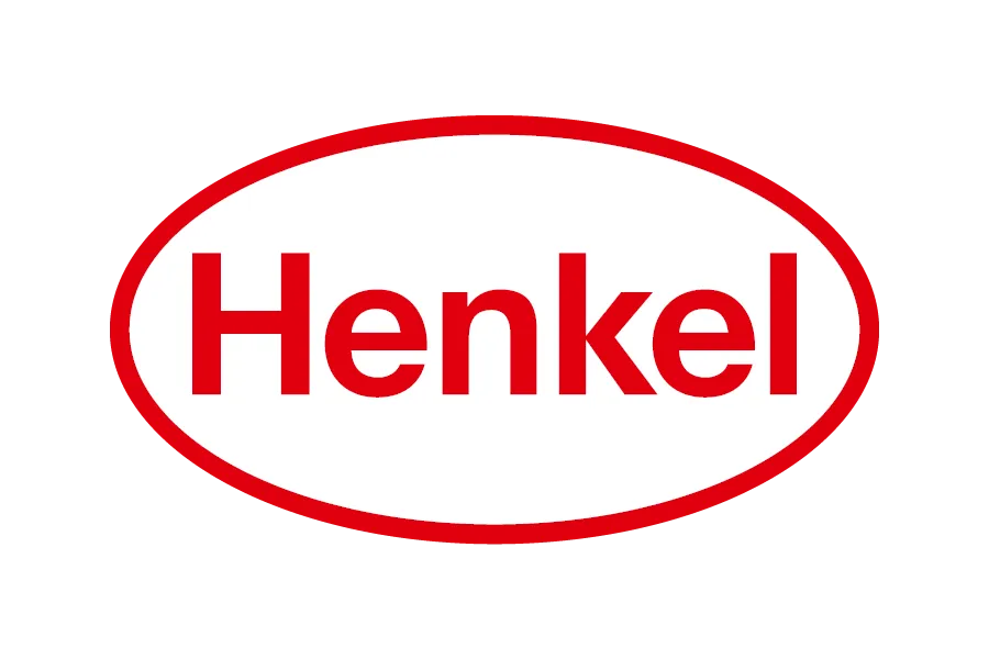 Rotes Logo mit ovalem Rand und dem Schriftzug 