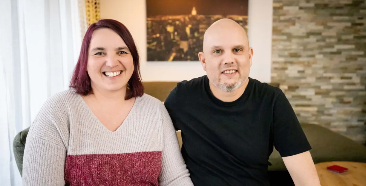 Ehemalige Patientin mit Ehemann