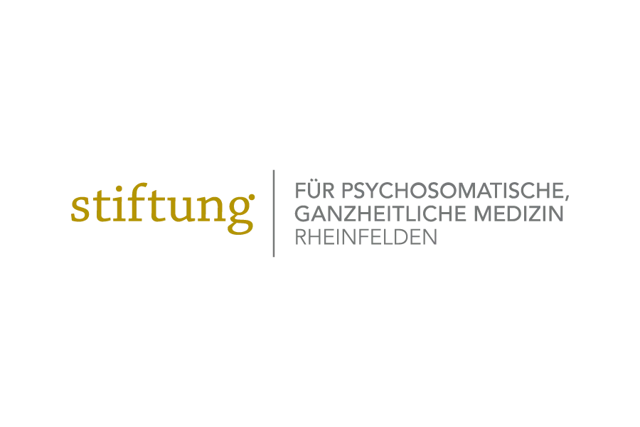 Logo der Stiftung für psychosomatische, ganzheitliche Medizin Rheinfelden, bestehend aus dem Wort 