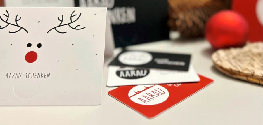Der Aarauer Geschenk Gutschein bereitet Freude.