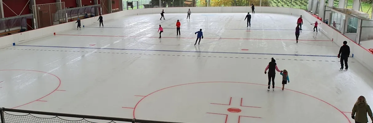 Start Eissaison auf der KEBA