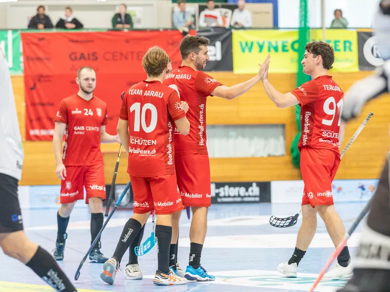 Team Aarau Männer Actionbilder
