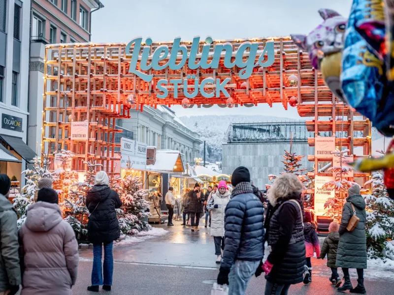 Weihnachtsmarkt in Aarau