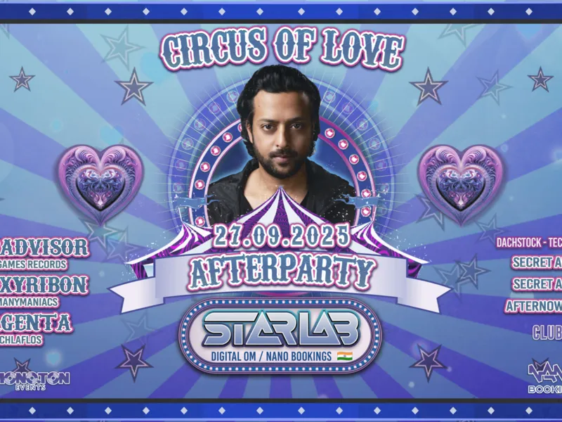 Circus of Love - Afterparty w/ Starlab