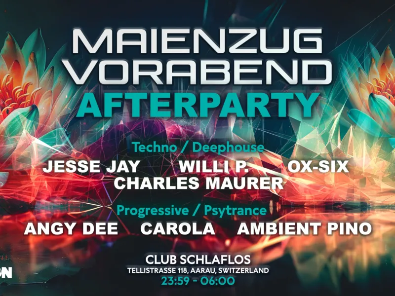 Maienzug Vorabend Afterparty