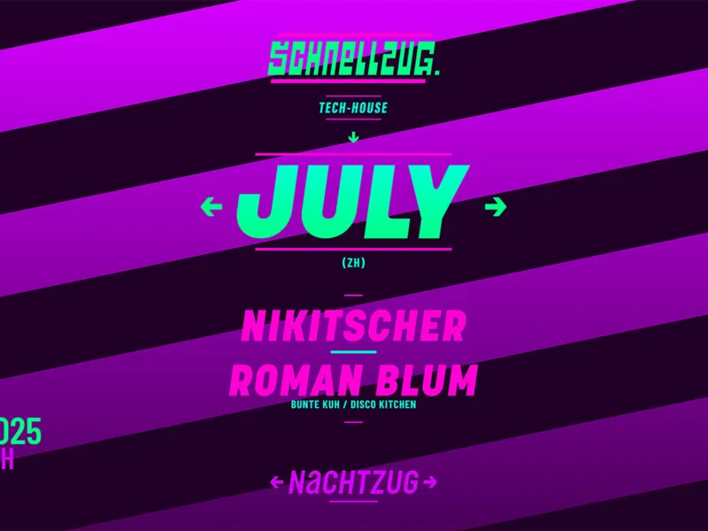 SCHNELLZUG - Die Tech-House Party No3