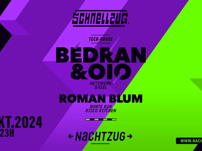 SCHNELLZUG - Die Tech-House Party!