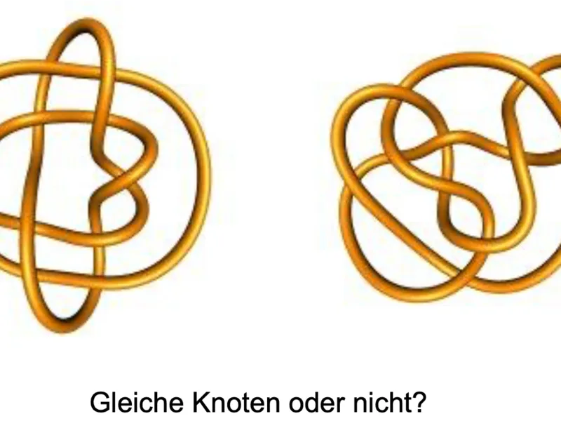 Vortrag Die mathematische Knotentheorie