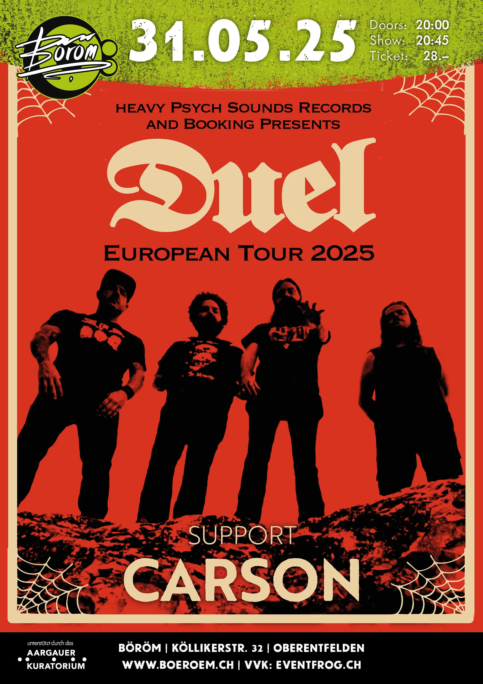 DUEL (US) | Support: Carson (CH) DUEL (US) | Support: Carson (CH)