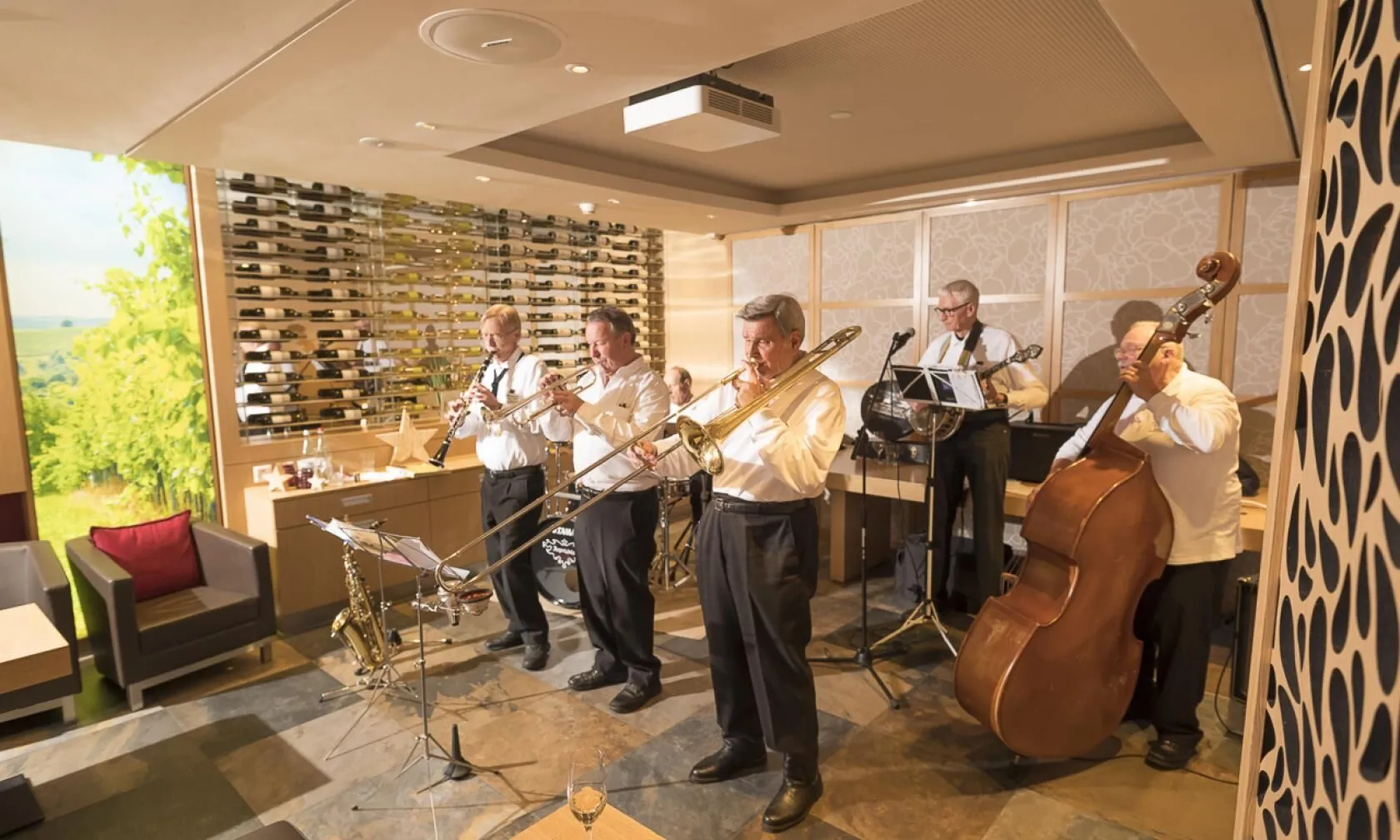 Jazz-Konzert in der Schützen-Lounge