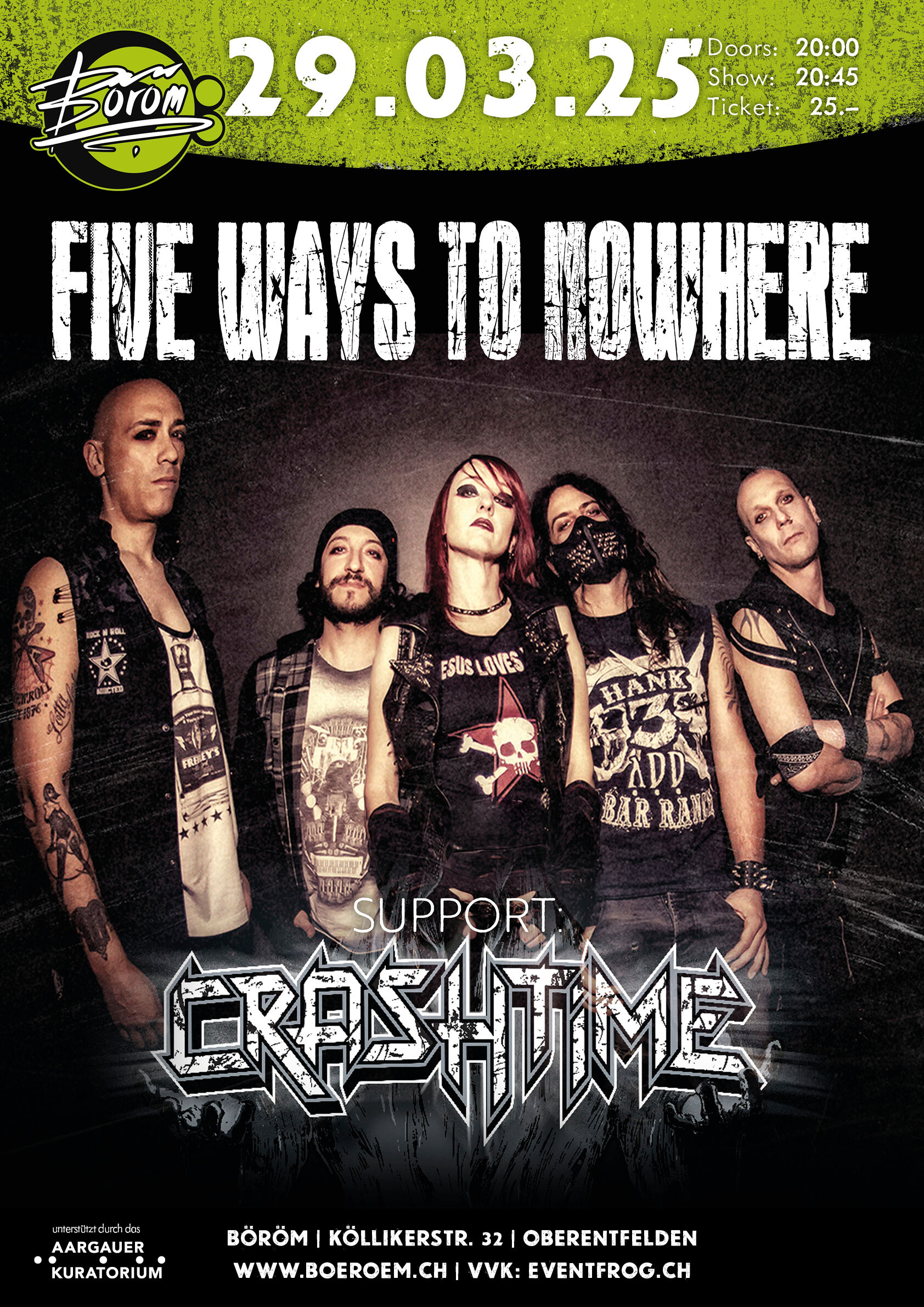 5 Ways To Nowhere (IT) | Support: Crashtime (CH)