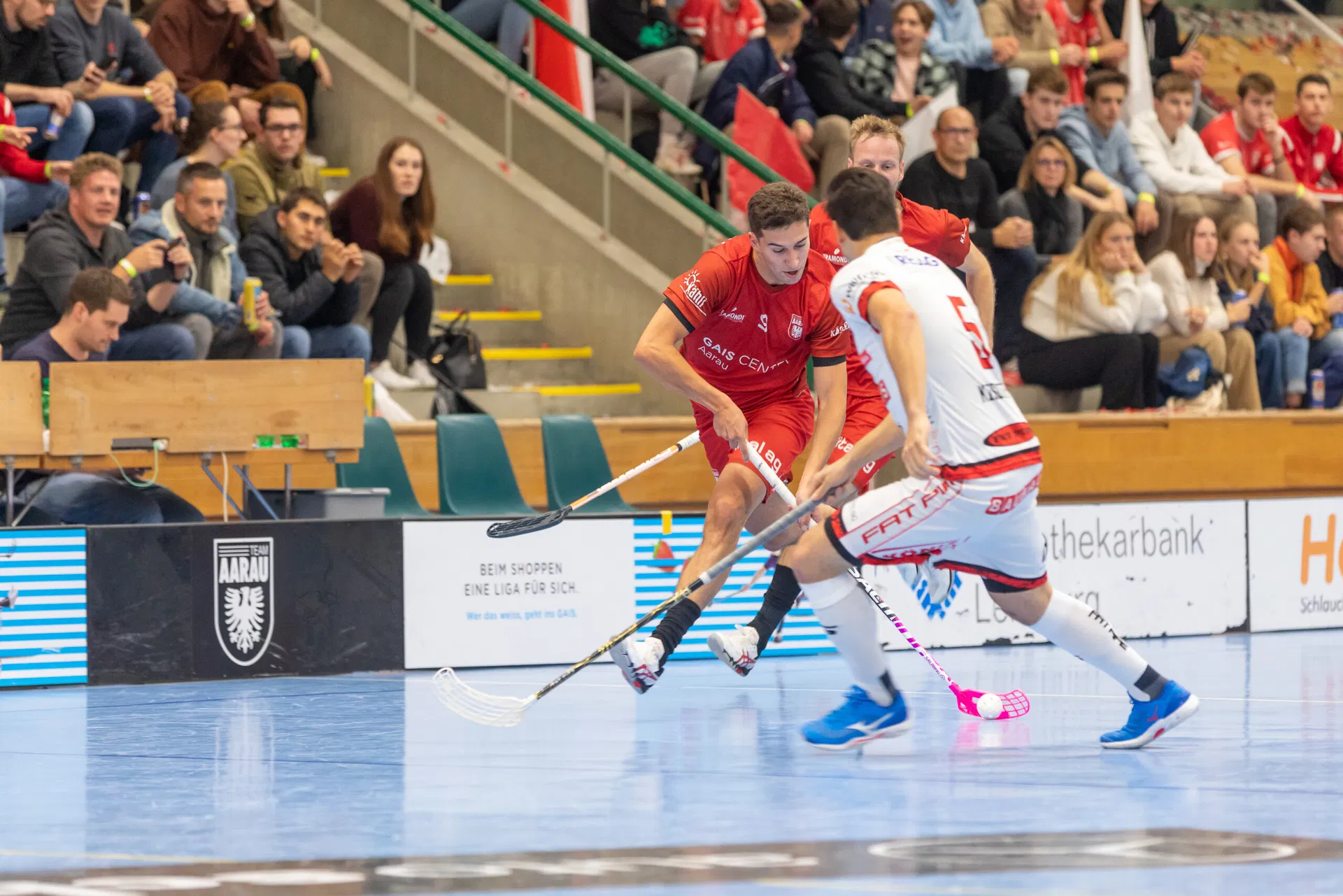 1. Liga Männer: Team Aarau vs Unihockey Mittelland