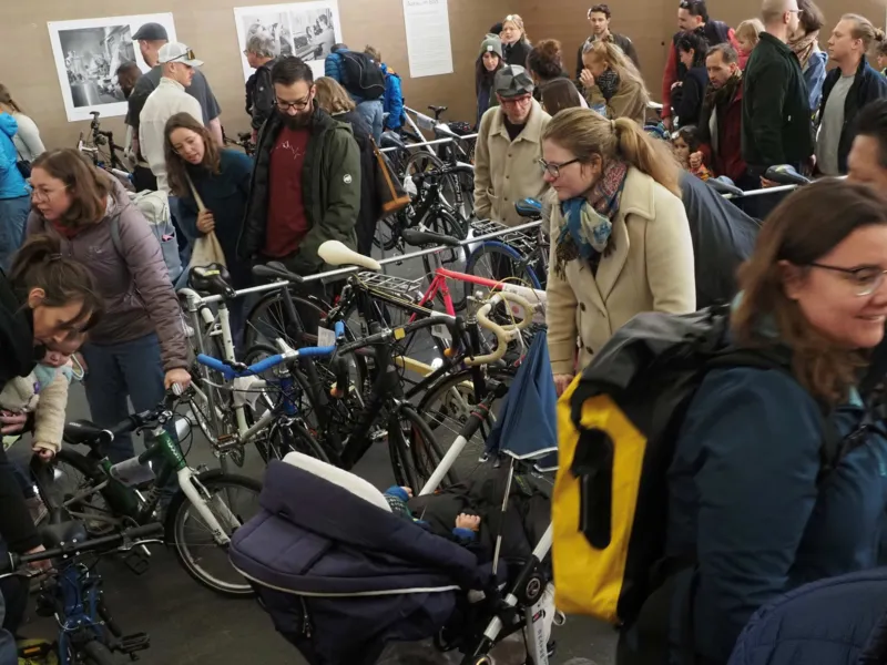 Die Velobörse läutet den Frühling ein.
