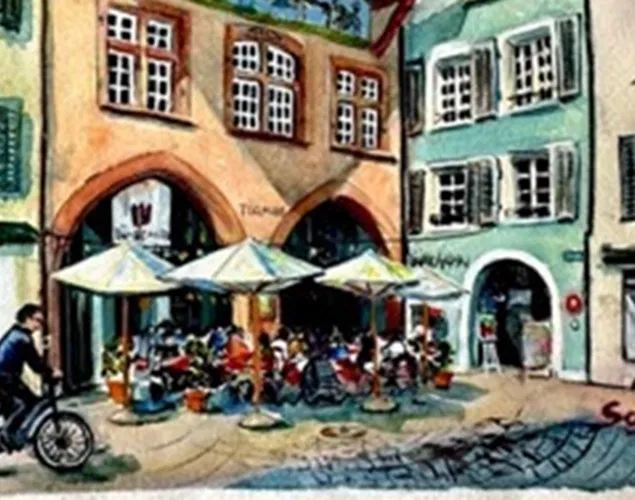 Aarau - Erzählt in Farben. Bilder von Sose Hovannisyan