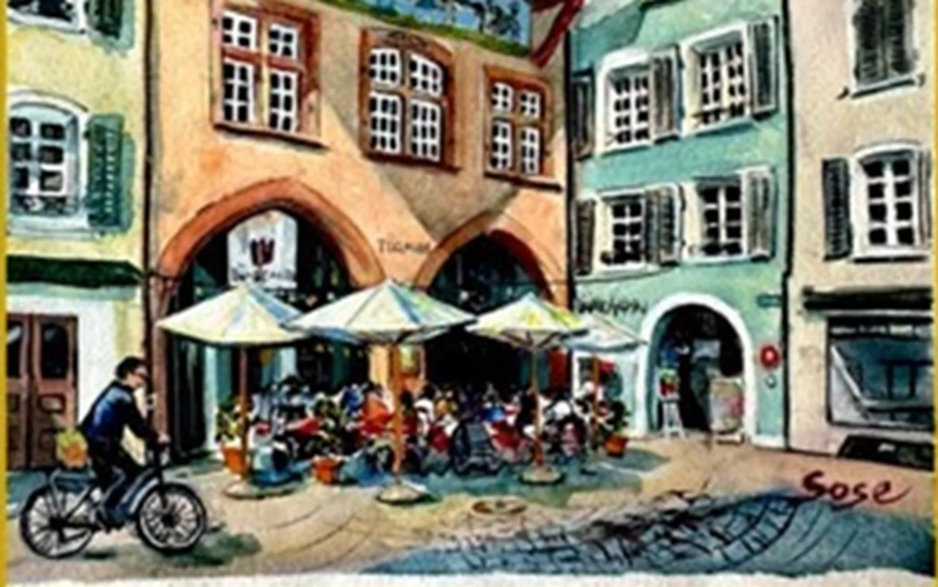 Aarau - Erzählt in Farben. Bilder von Sose Hovannisyan
