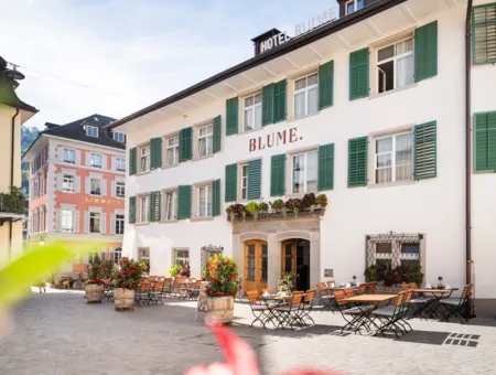 Baden: Hotel BLUME.