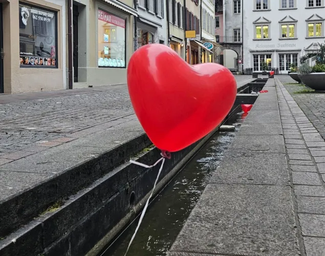 Stadtführung am Valentinstag