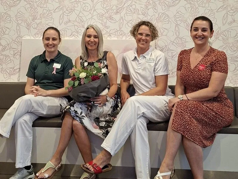 Ein engagiertes Frauenteam kümmert sich um die Umsetzung des Brustkrebsscreenings.