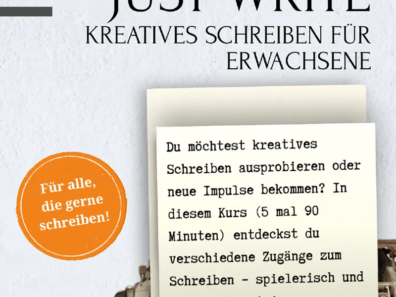 Just Write - Kreatives Schreiben für Erwachsene