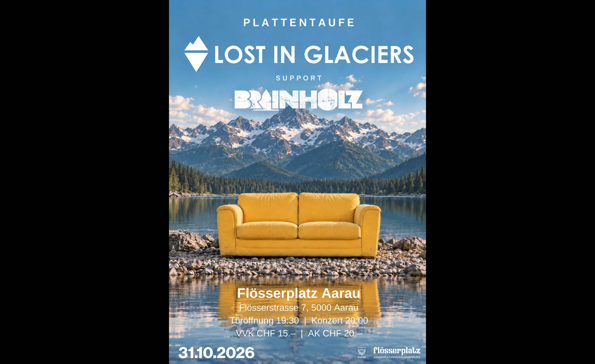 Lost in Glaciers – Plattentaufe