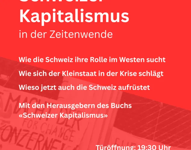 Schweizer Kapitalismus in der Zeitenwende