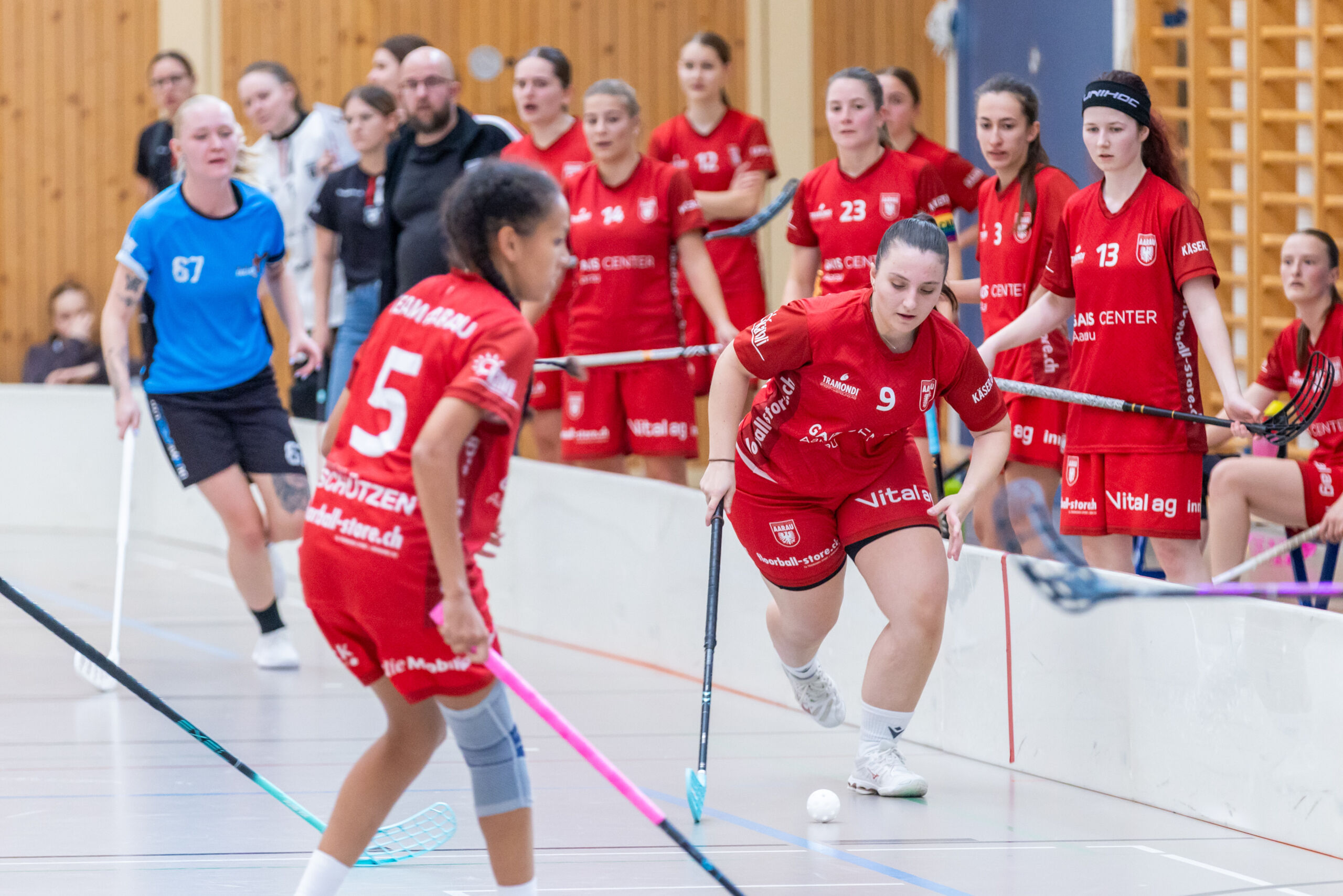 Team Aarau Unihockey Actionbilder – Frauen