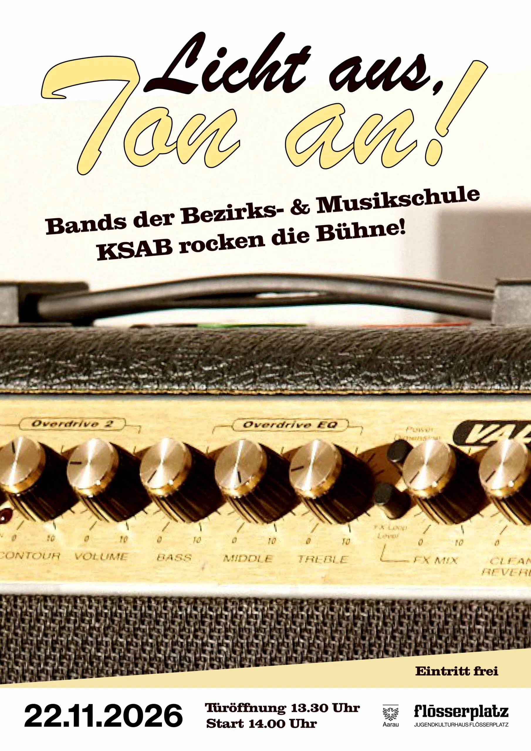 Licht aus, Ton an!
