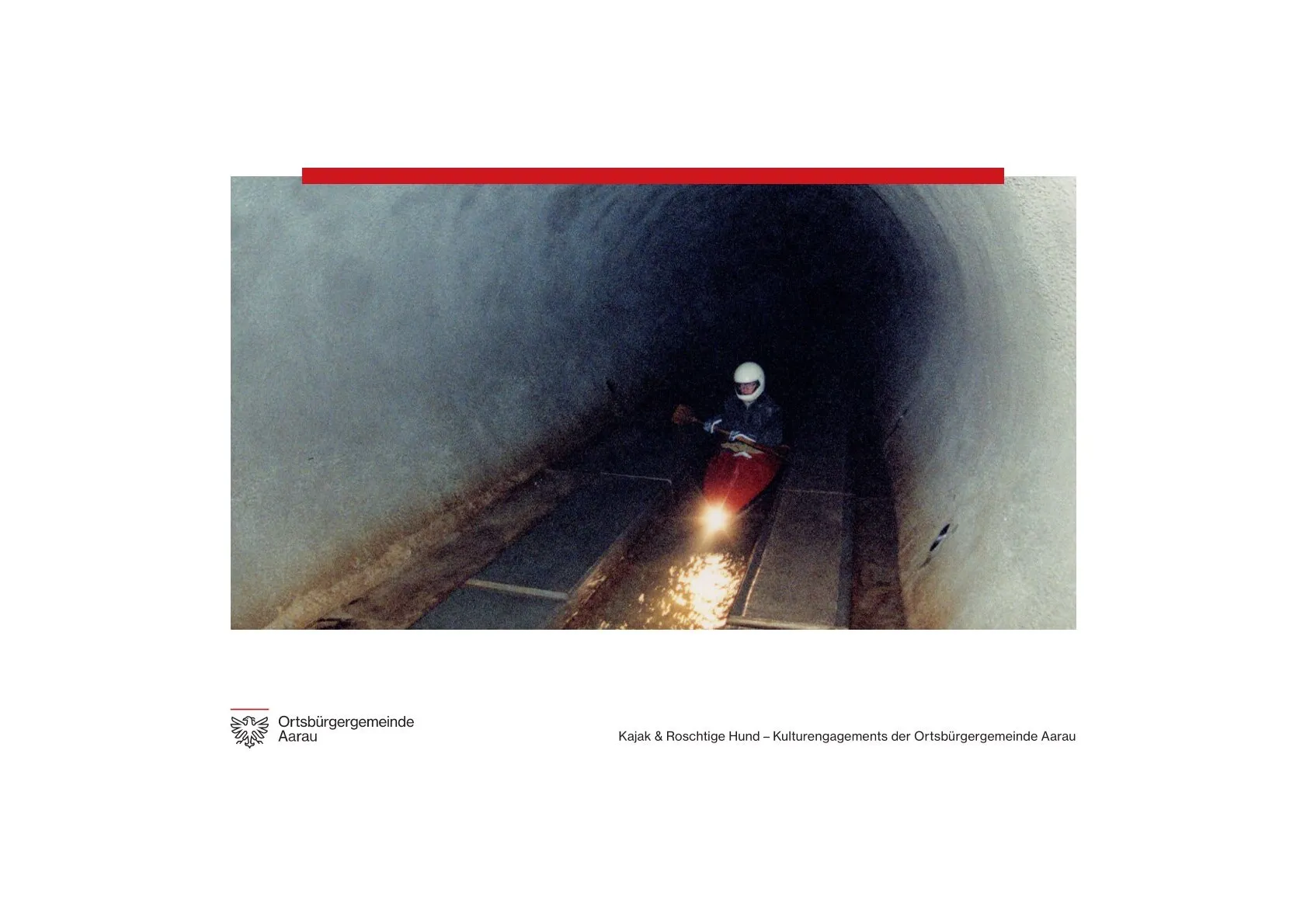 27. Kajakwasserung von Roman Signer