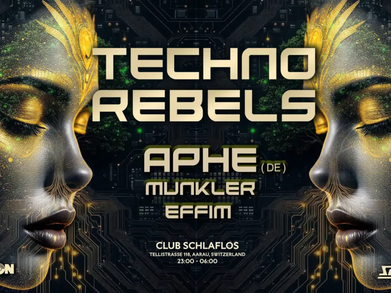 Techno Rebels w/ Aphe, Munkler