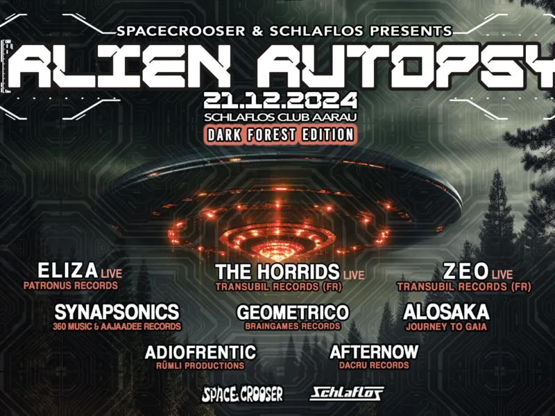 Alien Autopsy w/ The Horrids, Eliza, Zeo