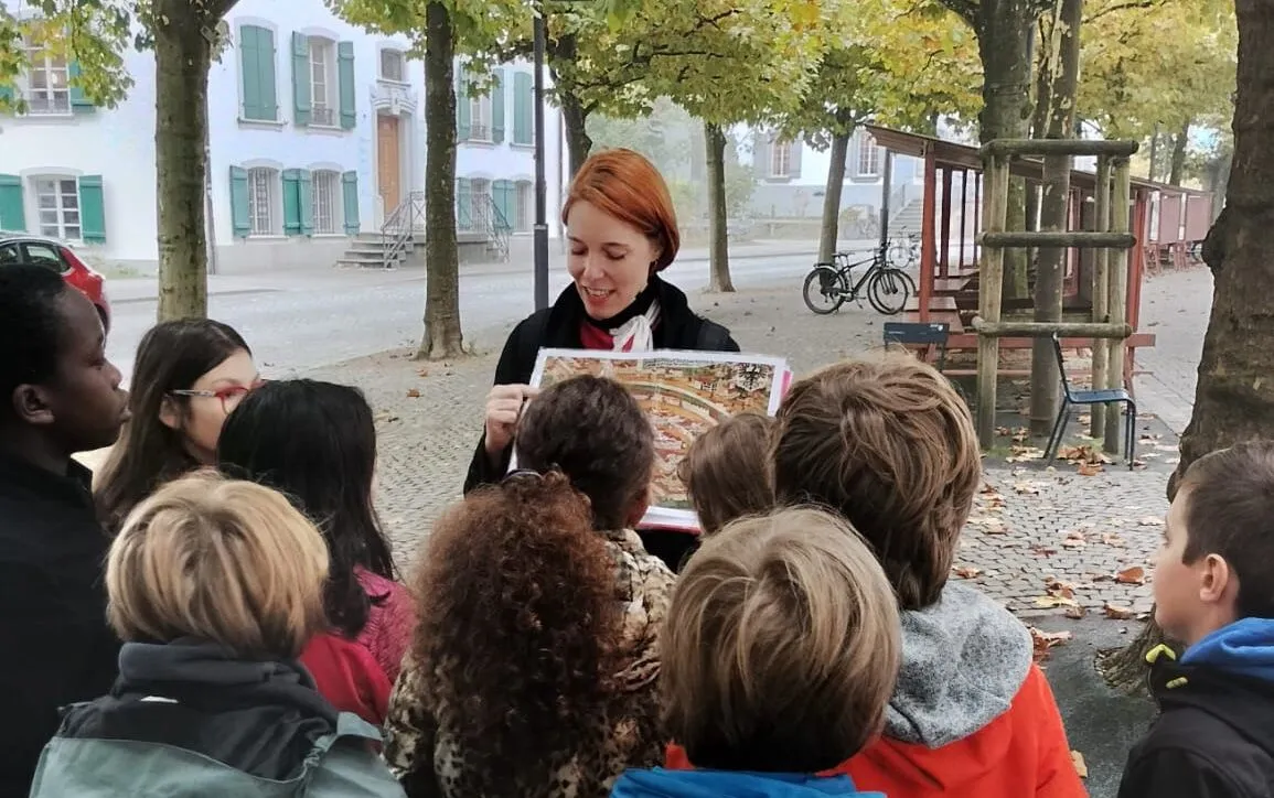 Die Stadt ist auch ein Klassenzimmer