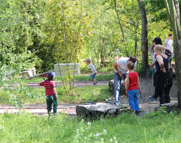 Minigolf-Plauschturnier