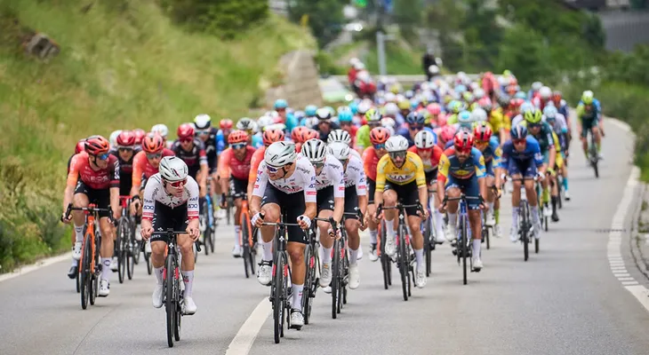 Tour de Suisse: 2. Etappenstart Aarau - Schwarzsee